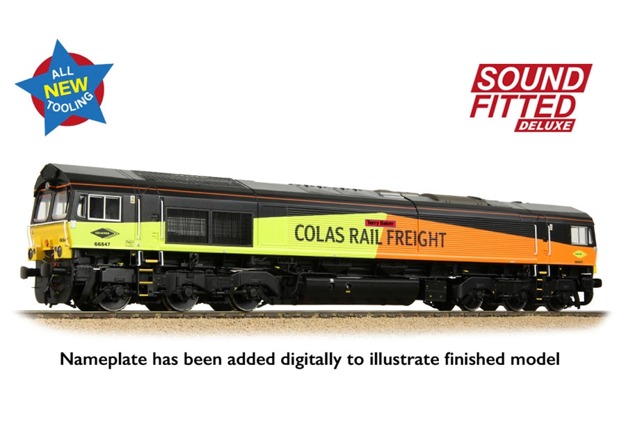 Branchline Class 66/8 66847 'Terry Baker' Colas Rail Freight 50-004SFX