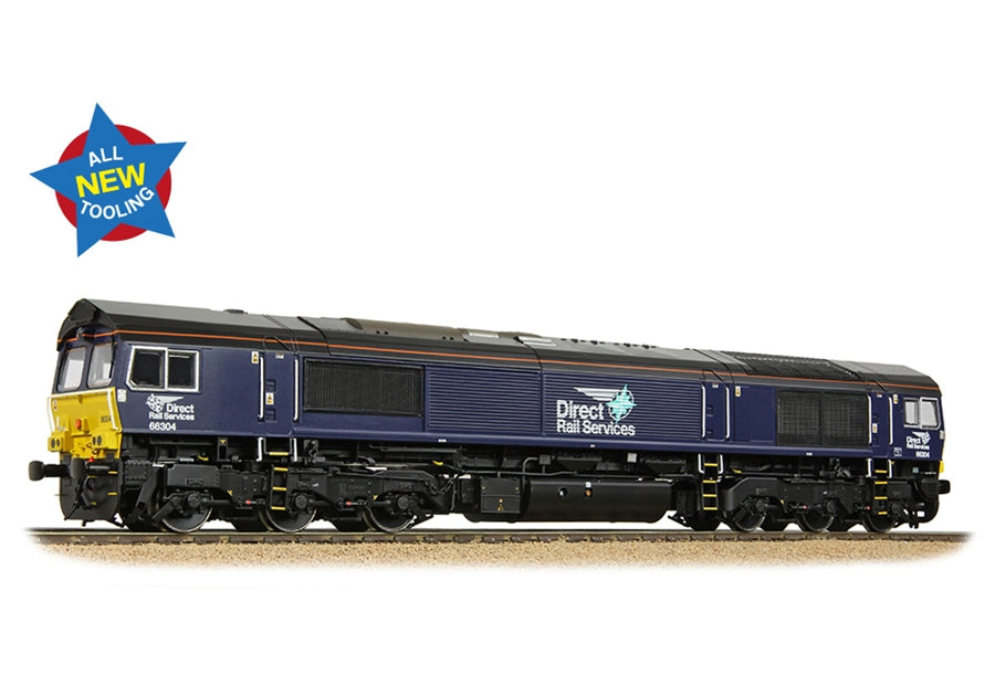 Branchline Class 66/3 66304 DRS Compass (Small Logo) 50-009