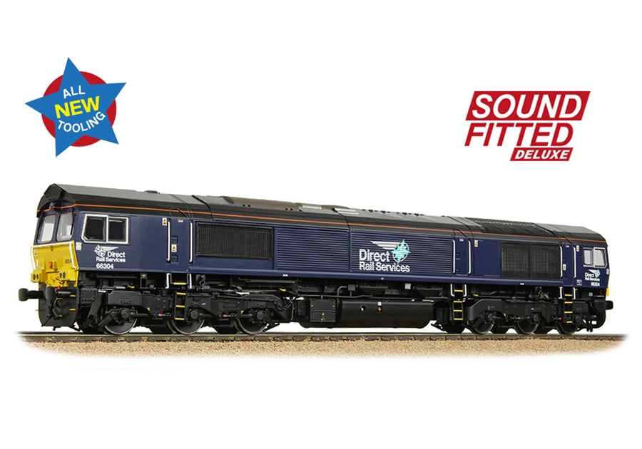 Branchline Class 66/3 66304 DRS Compass (Small Logo) 50-009SFX