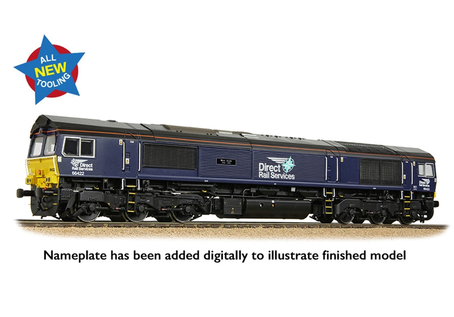 Branchline Class 66/4 66422 'Max Joule 1958-1999' DRS Compass (Small Logo) 50-010