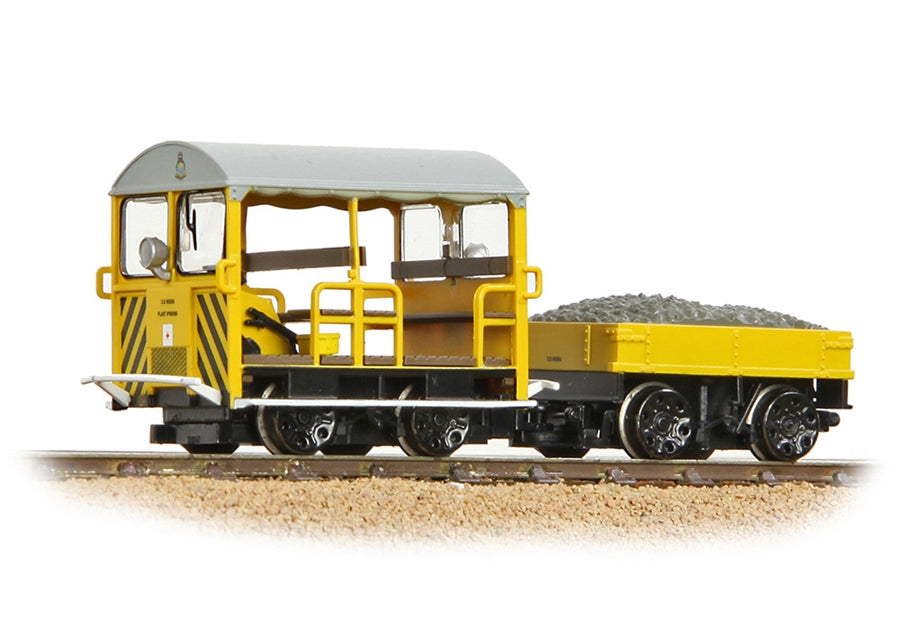 Branchline Wickham Type 27 Trolley Car BR Departmental Yellow (Wasp Stripes) 32-993A