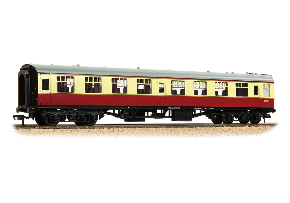 Branchline BR MK1 TSO Tourist Second Open BR Crimson & Cream 39-052H