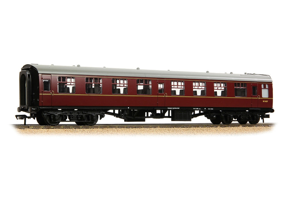 Branchline BR MK1 TSO Tourist Second Open BR Maroon 39-060