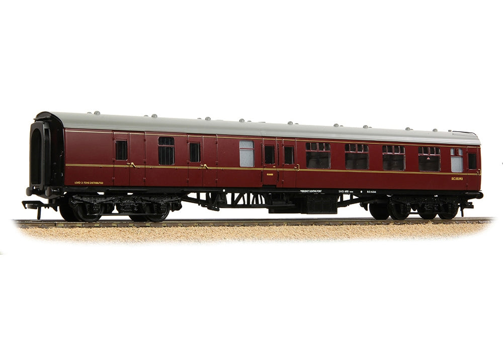 Branchline BR MK1 BSK Brake Second Corridor BR Maroon 39-084