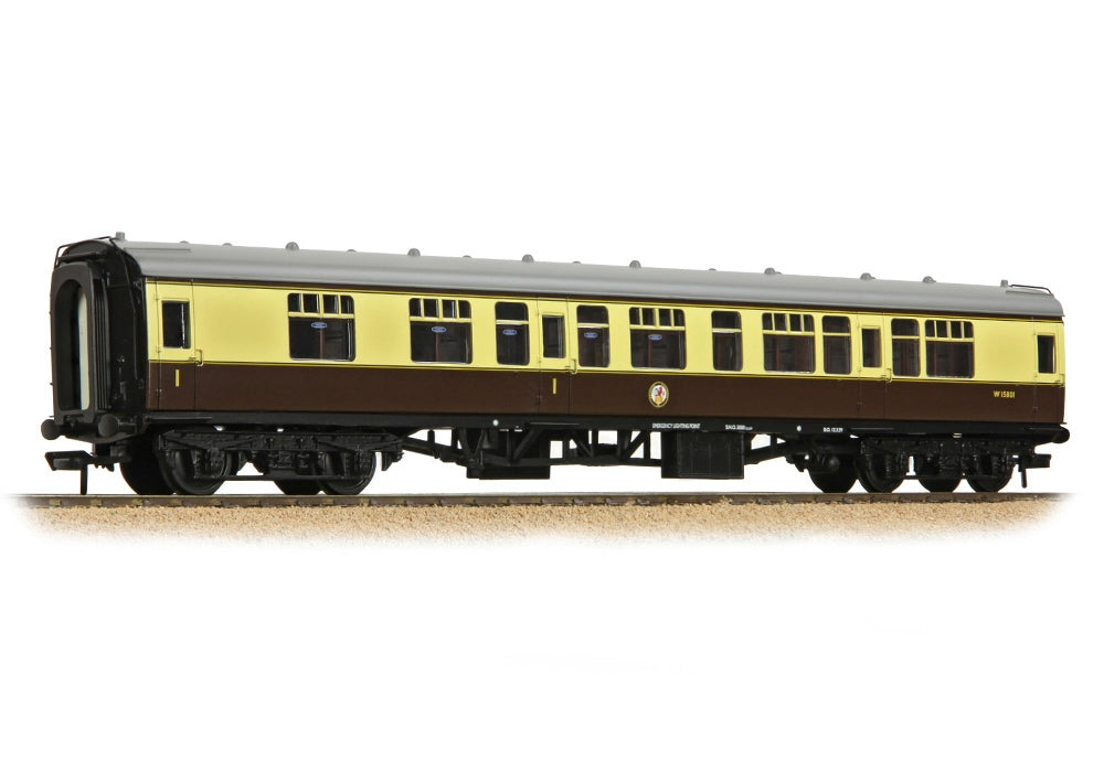 Branchline BR MK1 CK Composite Corridor BR (WR) Chocolate & Cream 39-129D