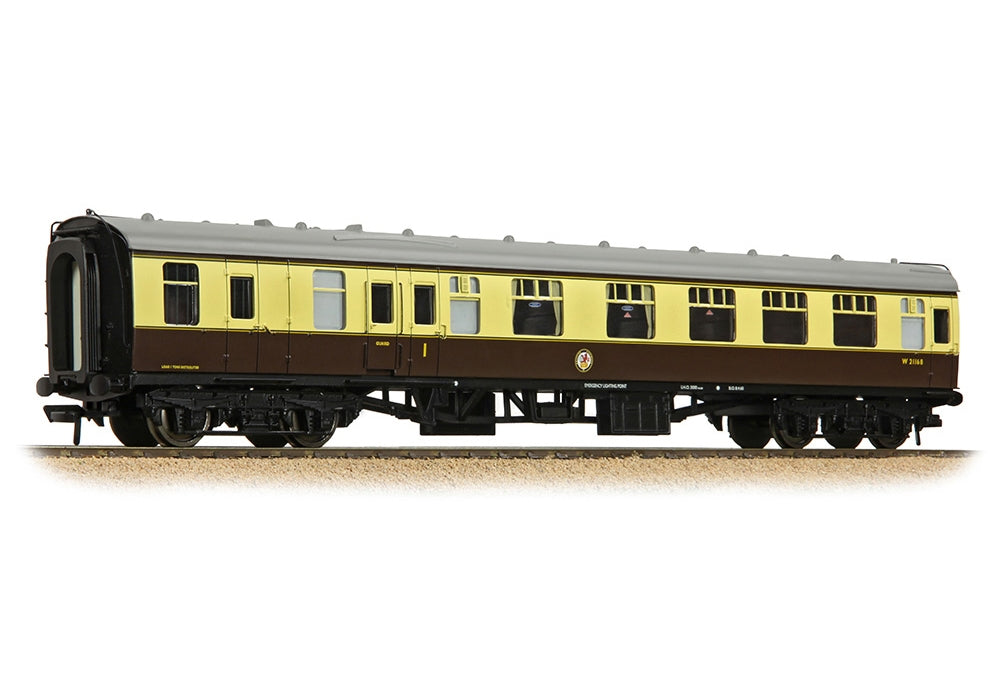 Branchline BR MK1 BCK Brake Composite Corridor BR (WR) Chocolate & Cream 39-229D