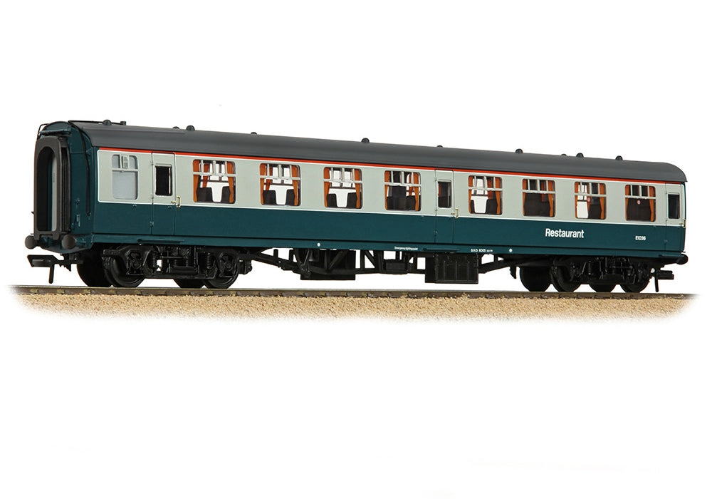 Branchline BR MK1 Ruo Restaurant Unclassified Open BR Blue & Grey 39-255