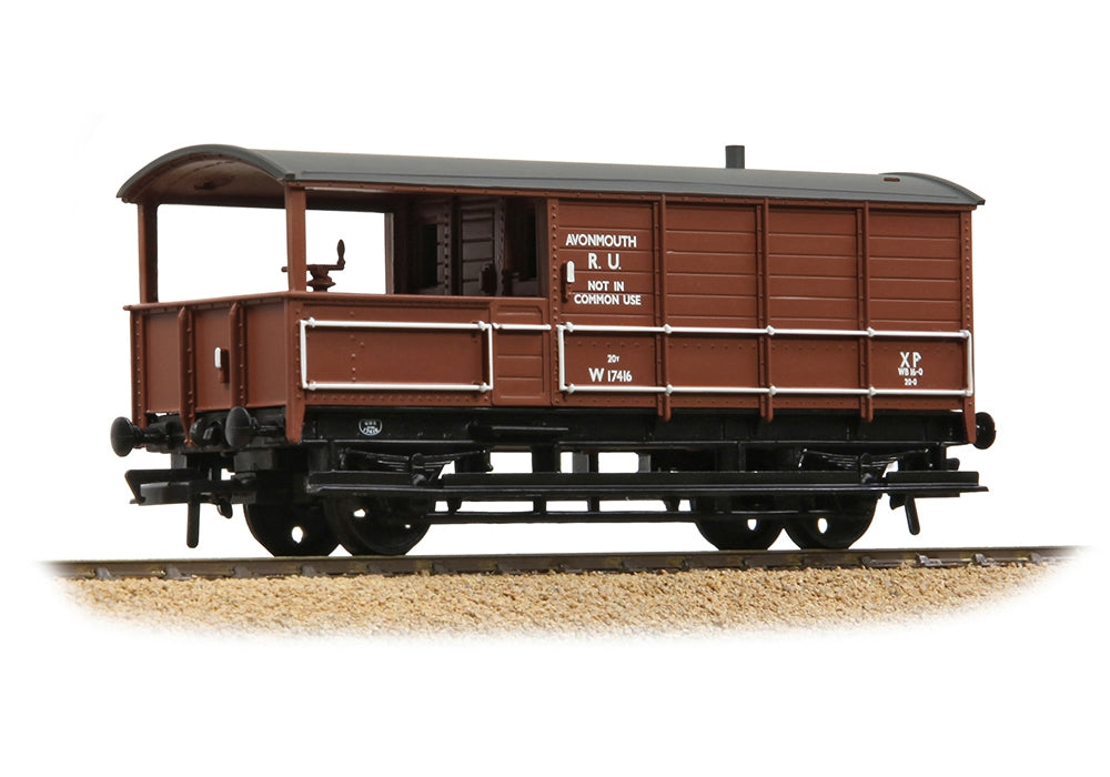 Branchline GWR 20t 'Toad' Brake Van BR Bauxite (Early) 33-307B
