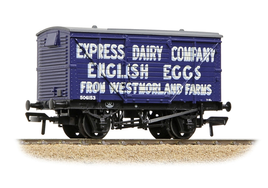 Branchline LMS 12t Planked Ventilated Van 'Express Dairy Company' Blue 37-807A