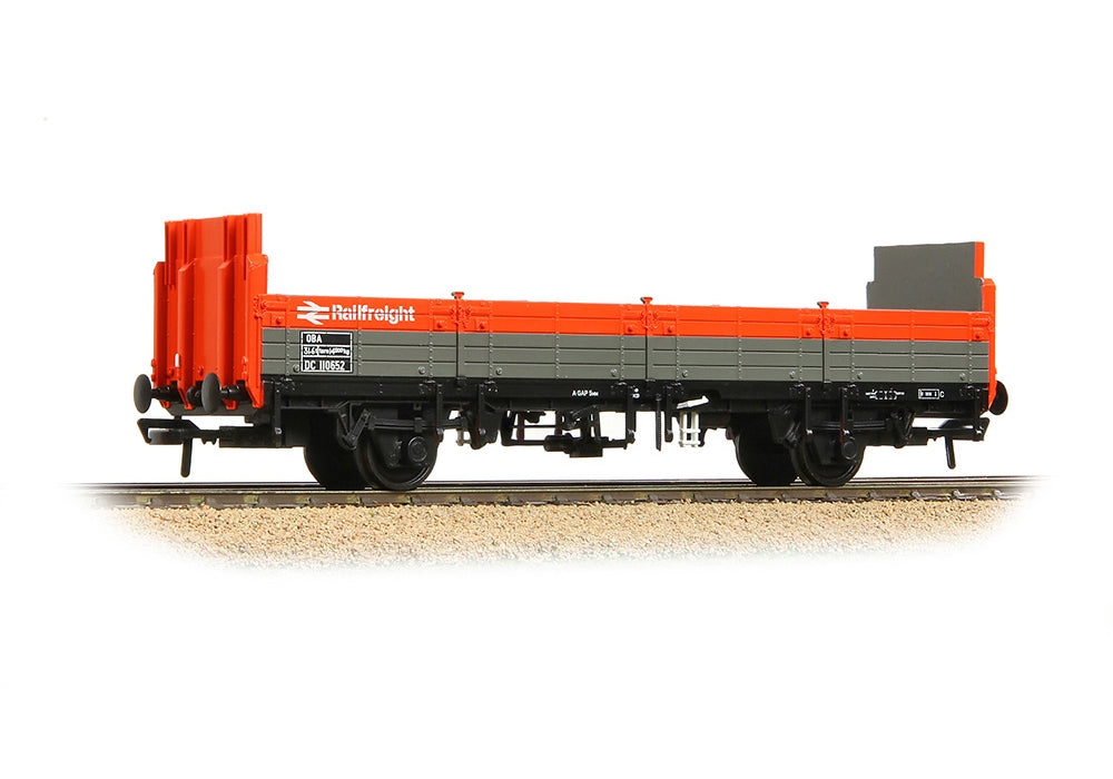 Branchline BR OBA Open Wagon High Ends BR Railfreight Red & Grey 38-041D