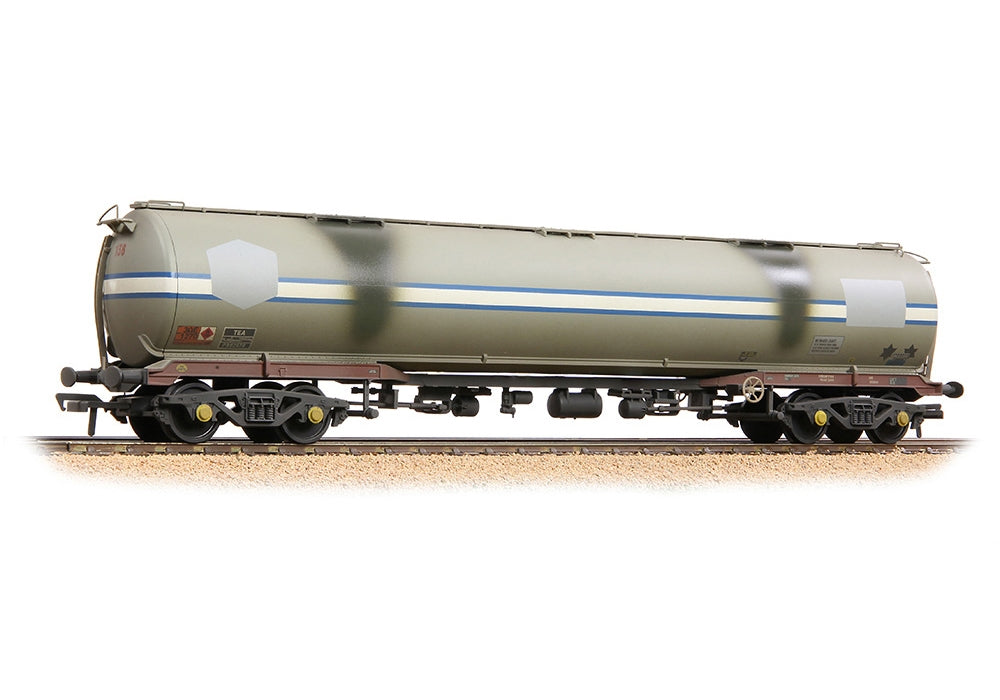 Branchline BR 102t Tea Bogie Tank Wagon Debranded (Ex-Jet-Conoco) Light Grey [W] 38-109B
