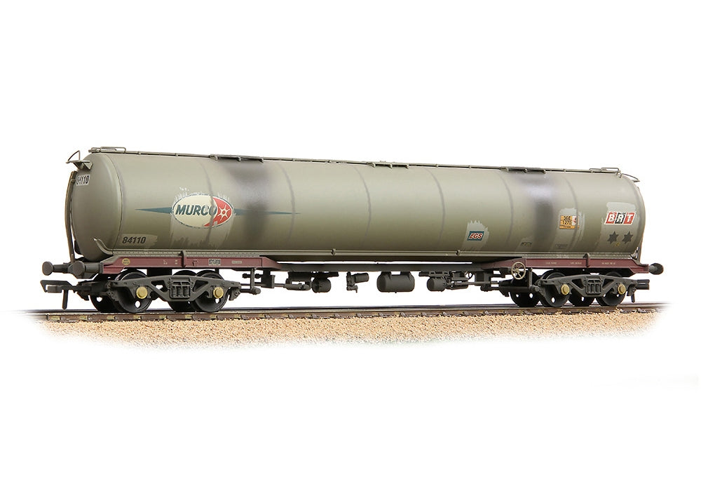Branchline BR 102t Tea Bogie Tank Wagon Debranded (Ex-Murco) Grey [W] 38-119B