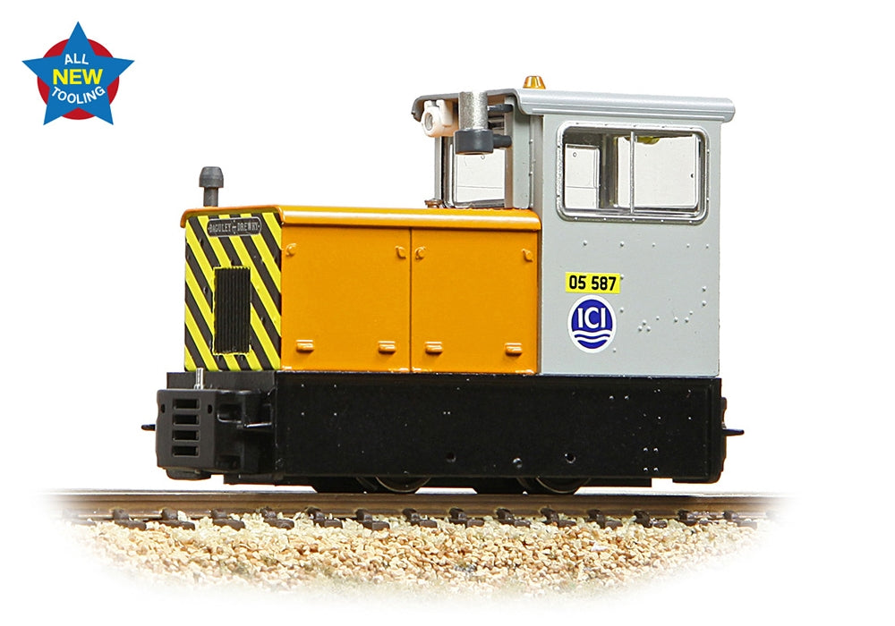 Narrow Gauge Baguley-Drewry 70hp Diesel Ici Orange & Grey 392-028