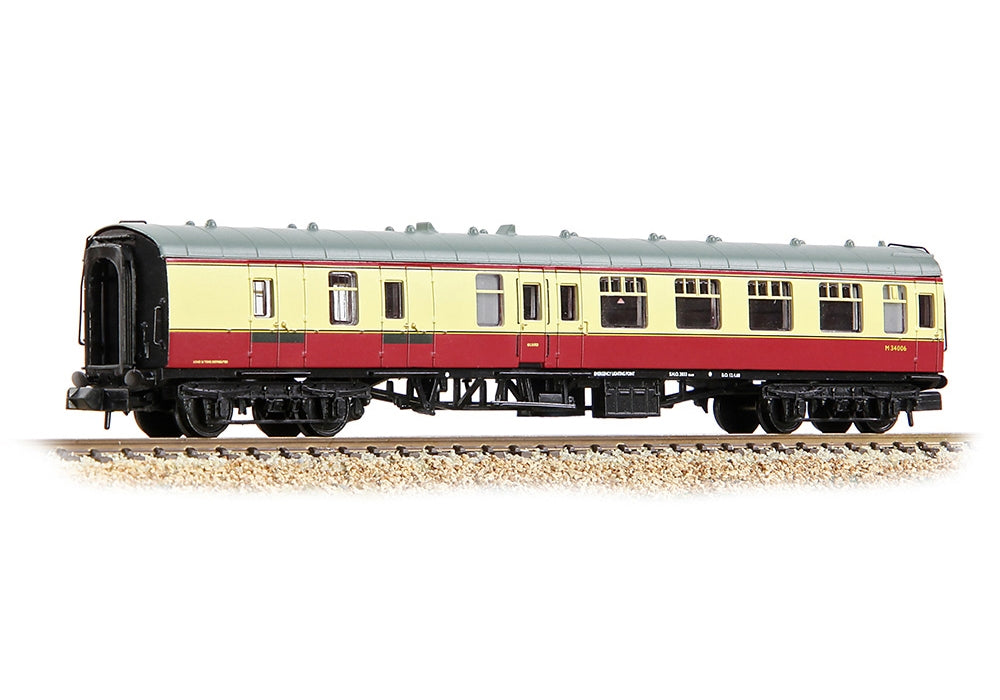 Graham Farish BR MK1 BSK Brake Second Corridor BR Crimson & Cream 374-185E