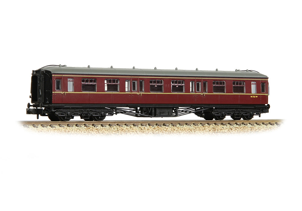 Graham Farish GWR Hawksworth Second Corridor BR Maroon 374-537B