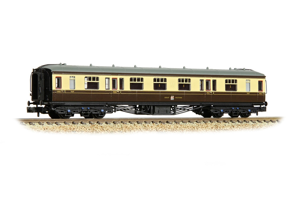 Graham Farish GWR Hawksworth Composite Corridor GWR Chocolate & Cream 374-561B