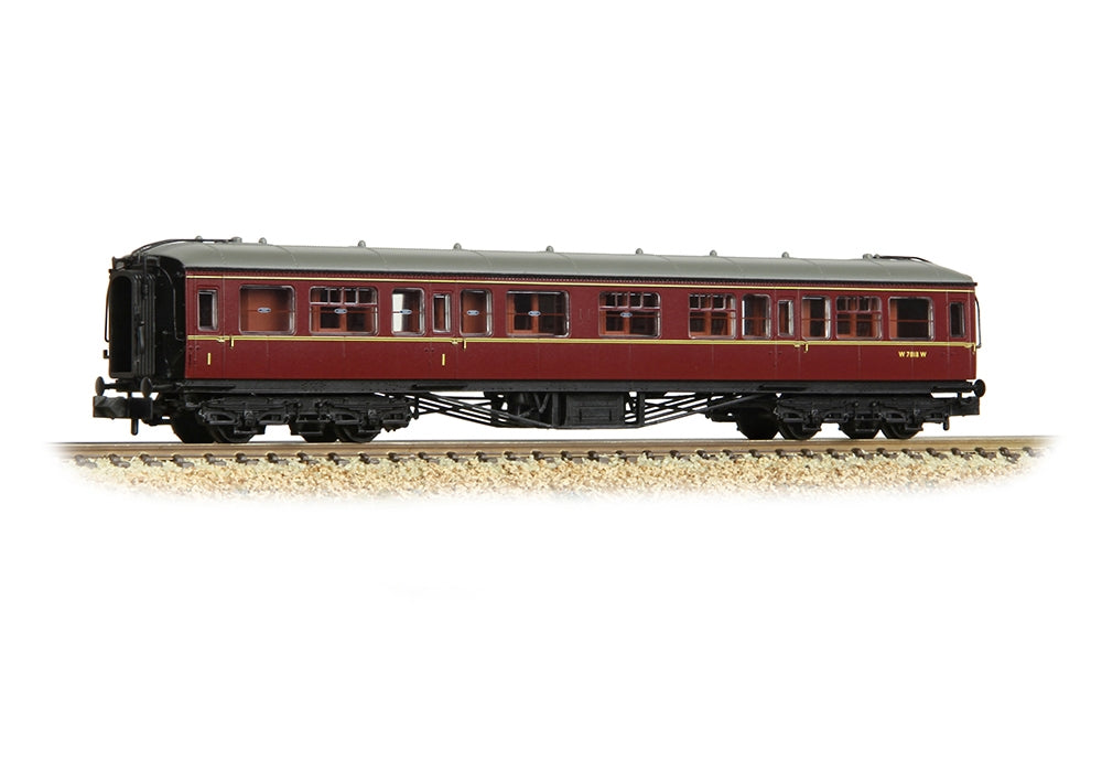 Graham Farish GWR Hawksworth Composite Corridor BR Maroon 374-562B