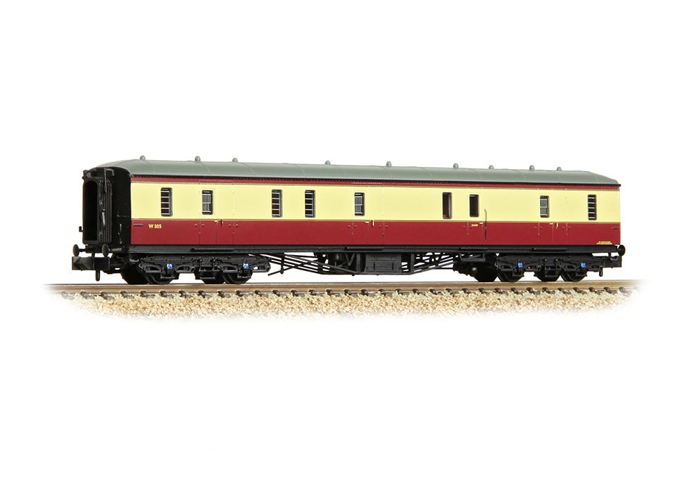 Graham Farish GWR Hawksworth Full Brake BR Crimson & Cream 374-585A