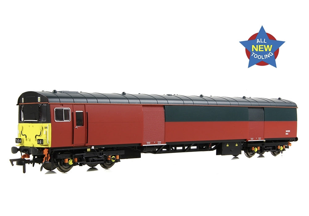 Efe Rail Naa Propelling Control Vehicle 94320 De-Branded RES Red & Grey E86018