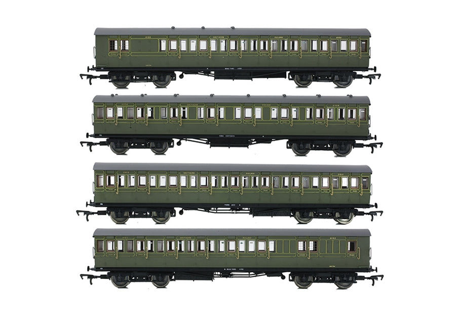 Efe Rail Lbscr 54ft 'Isle Of Wight' 4-Coach Pack SR Maunsell Green E86021