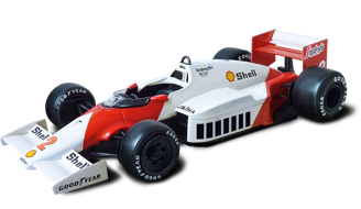 McLaren MP4/2C Prost Rosberg 1/12