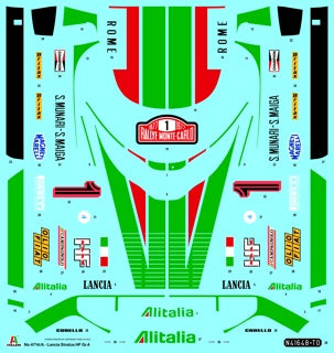 Italeri 4714 Lancia Stratos HF Gr.4 1:12 Model Kit