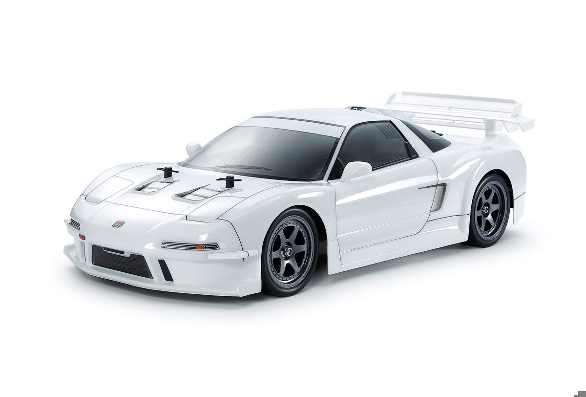 Tamiya 1/10 1998 NSX Racing White painted body TT-02 47506