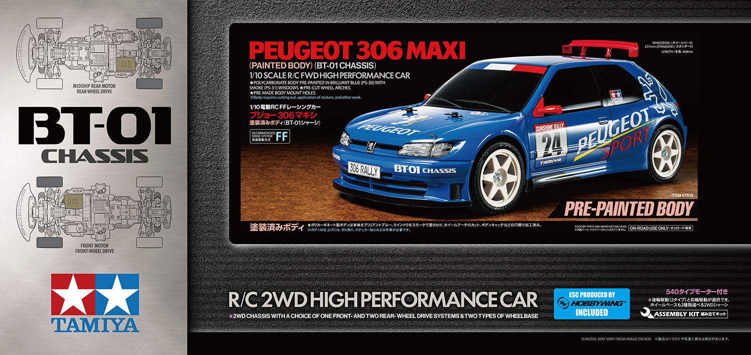 Peugeot 306 Maxi with Blue Painted Body (BT-01) 47513