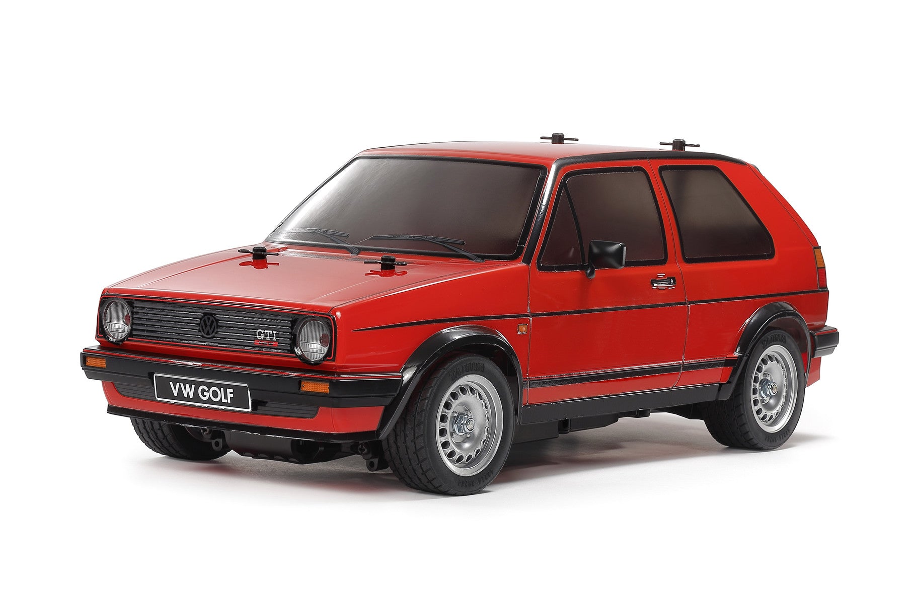 Tamiya VW Golf II GTI 16V with Red Painted Body (MB-01) - 47516