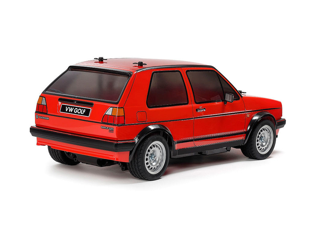 Tamiya VW Golf II GTI 16V with Red Painted Body (MB-01) - 47516