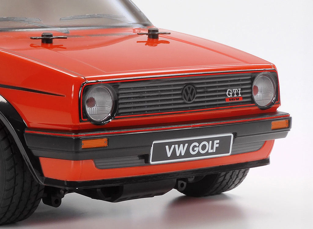 Tamiya VW Golf II GTI 16V with Red Painted Body (MB-01) - 47516
