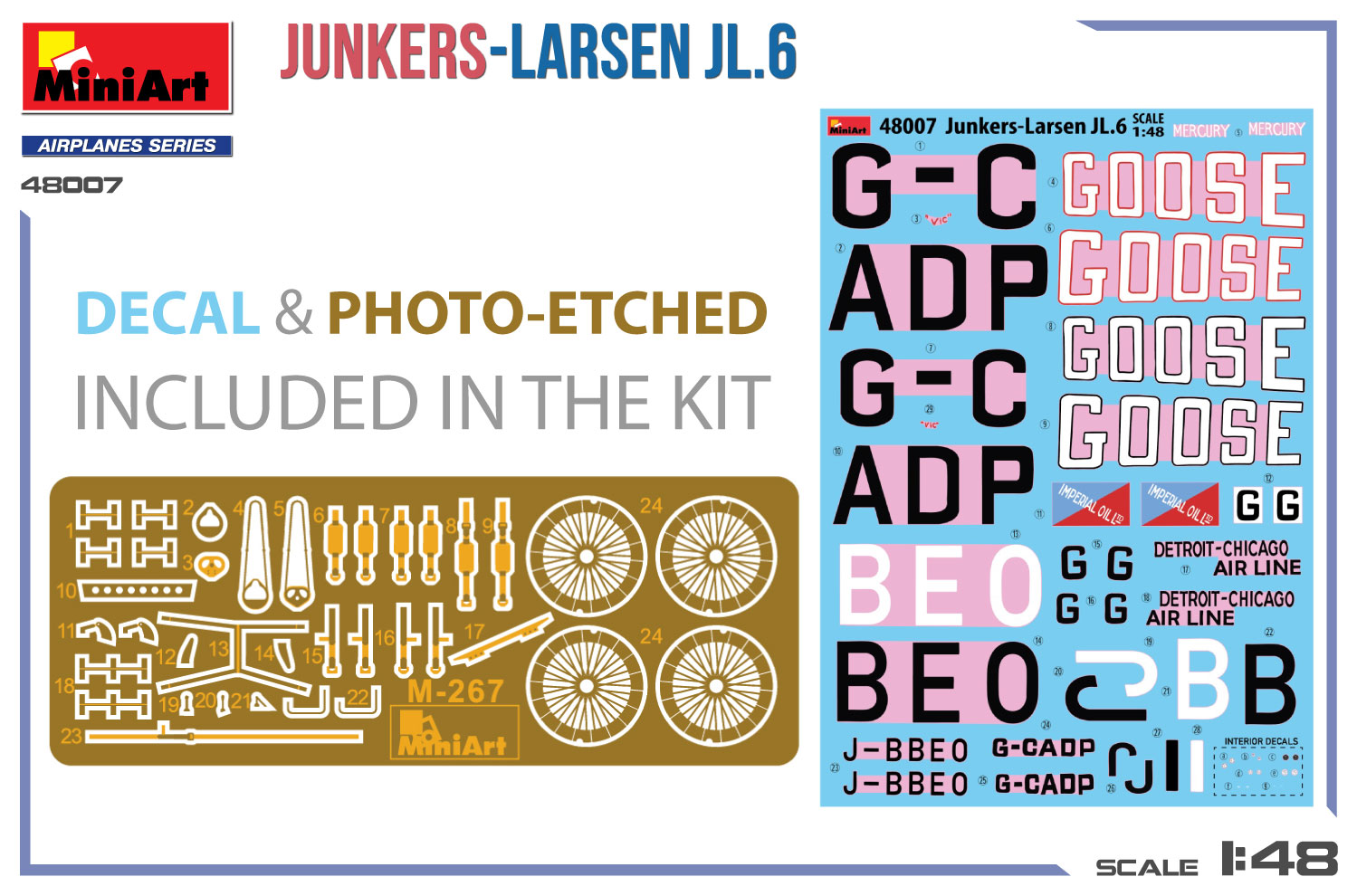 Miniart 1:48 - Junkers-Larsen JL.6