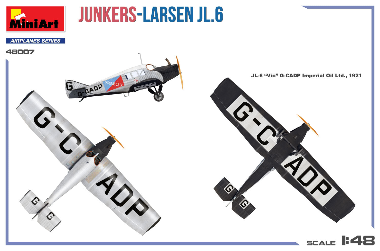 Miniart 1:48 - Junkers-Larsen JL.6