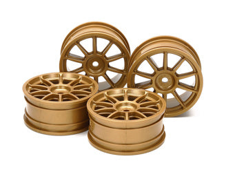 RC 24MM 10-SPOKE WHEELS-4PCS