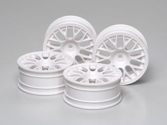 M Narrow White Mesh Wheels X 2 Clr