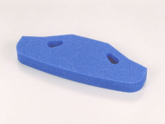 RC URETHANE BUMPER M BLUE