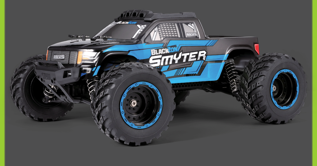 HPI Racing Smyter MT 1/12 4WD Electric Monster Truck - Blue 540111