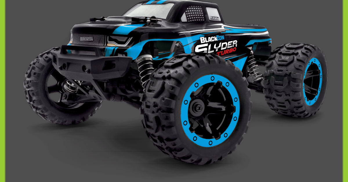 HPI Racing Slyder MT Turbo 1/16 4WD 2S Brushless - Blue 540209