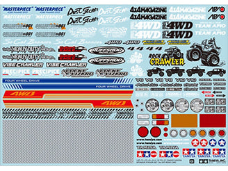 RC SPONSER STICKER SET