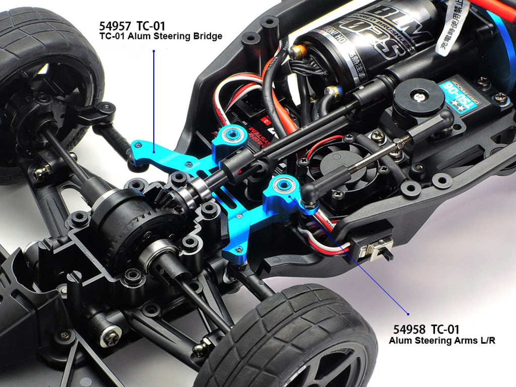 Tamiya RC Tc-01 Alum Steering Bridge 54957