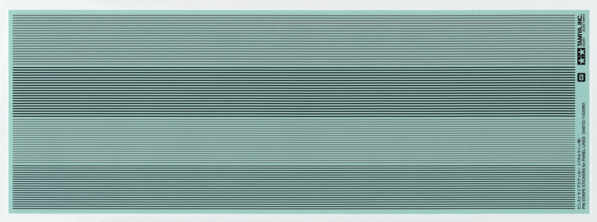 Tamiya RC Pin Stripe Stickers 54973