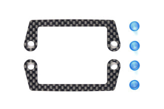 RC TC-01 CARBON BATTERY HOLDER