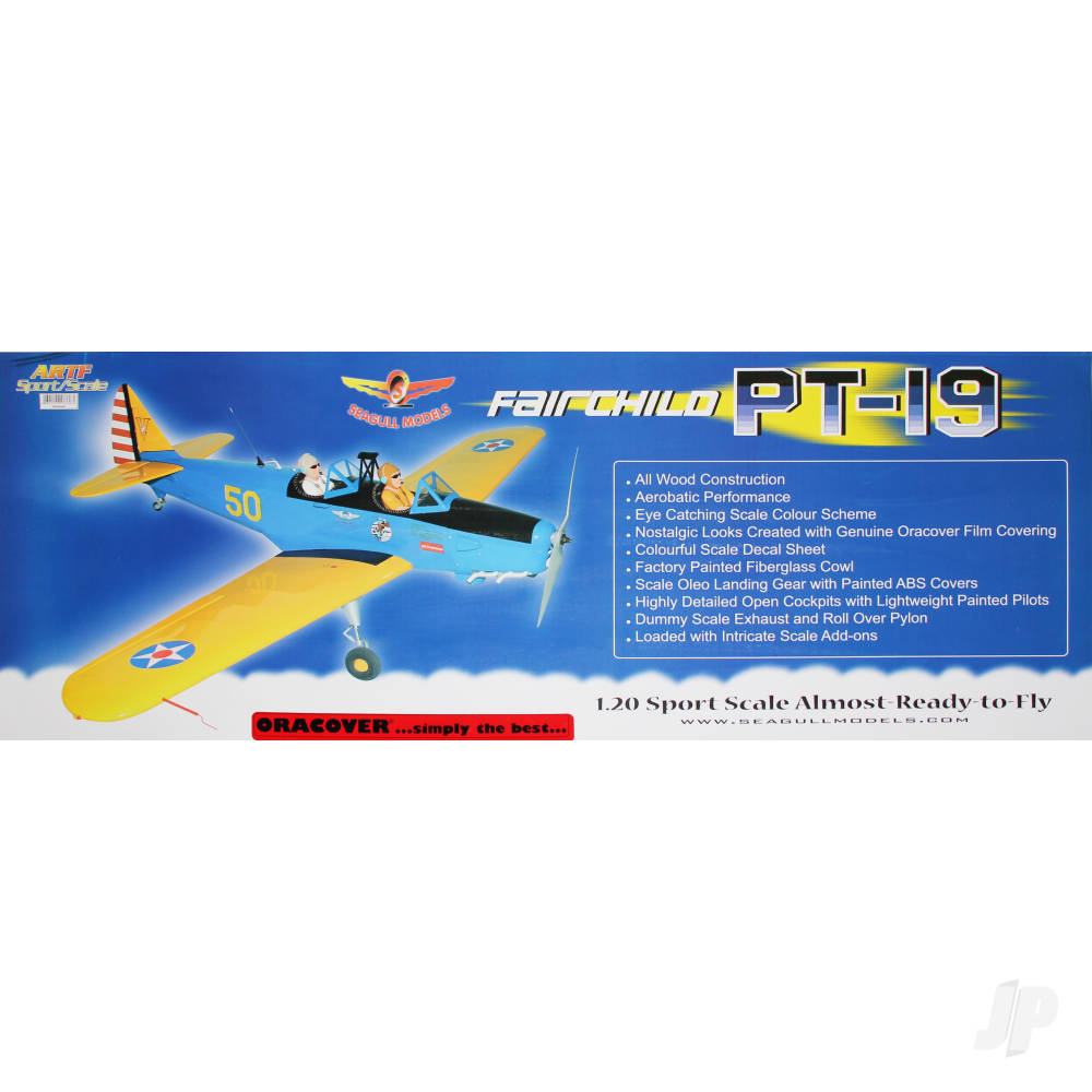 Seagull PT-19 Giant Scale 2.02m (79.5in) (SEA-136) 5500085 9