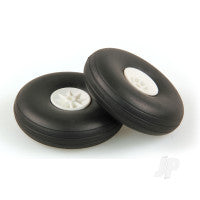 JP 3.0in - (75mm) White Wheels (2 pcs) 5507115