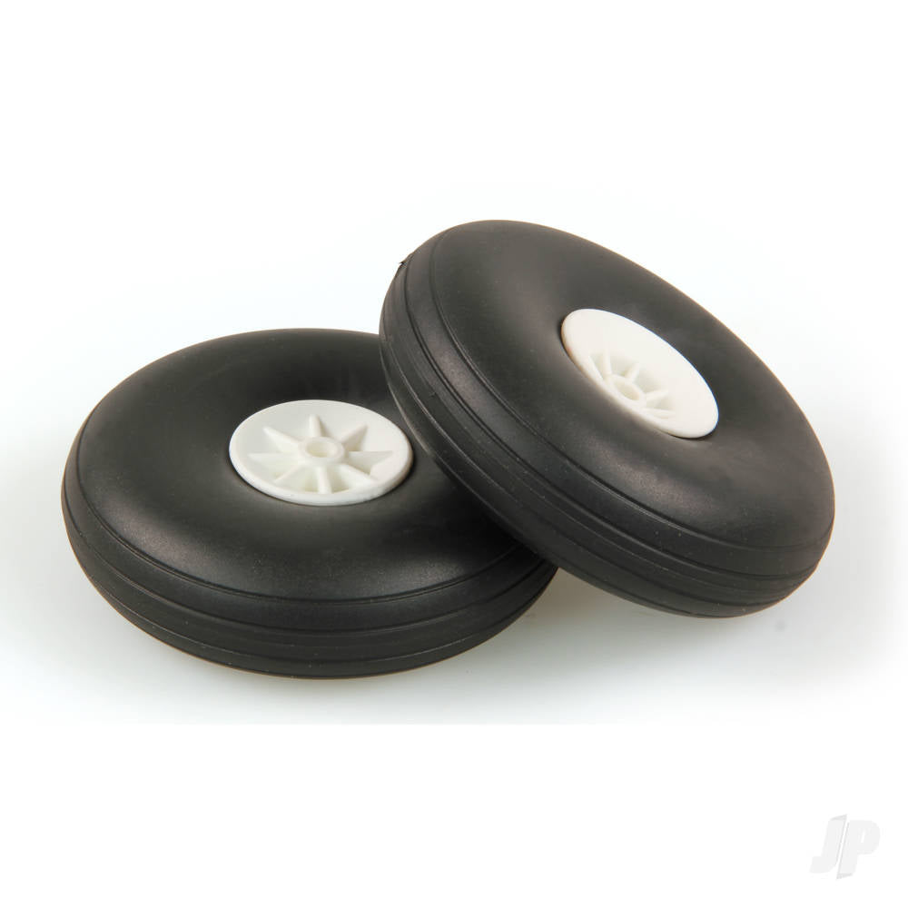 JP White Wheels 3.0in - (75mm) (20 pcs) 5507139 1