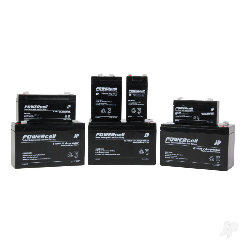 JP 6V 3.2Ah Powercell Gel Battery 5510036 1