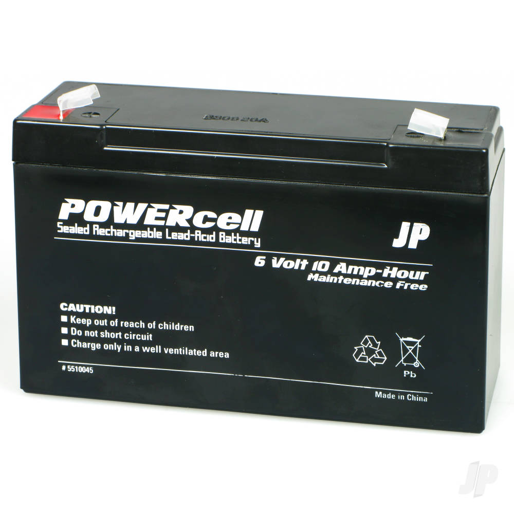 JP 6V 10Ah Powercell Gel Battery 5510045 1