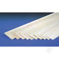 Model Technics 1mm x 100mm Sheet Balsa (1m long) 5518003