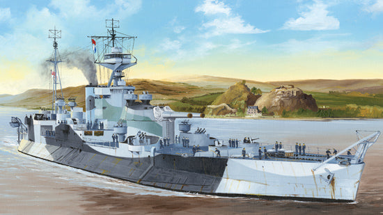 Trumpeter 1:350 - HMS Abercrombie Monitor Class