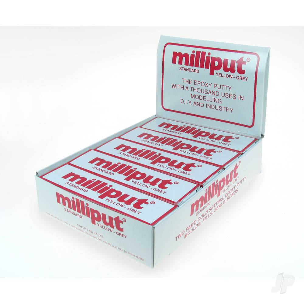 Milliput Milliput Standard (Display box of 10) 5525160 4